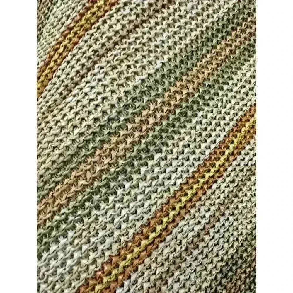 Americana by Sharif Extra Large Weave Design Vintage Tote 22”x15”x9” - Picture 3 of 13